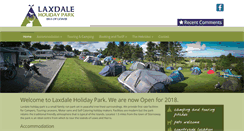 Desktop Screenshot of laxdaleholidaypark.com