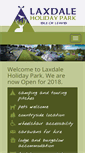 Mobile Screenshot of laxdaleholidaypark.com